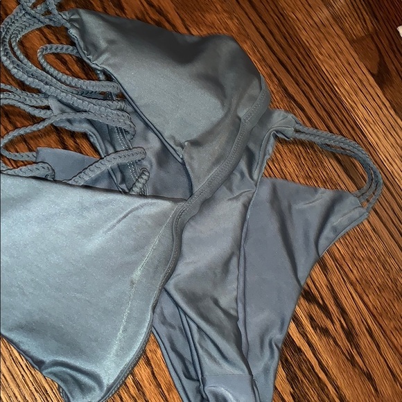 Greenish Blue Swim suit - Picture 2 of 3
